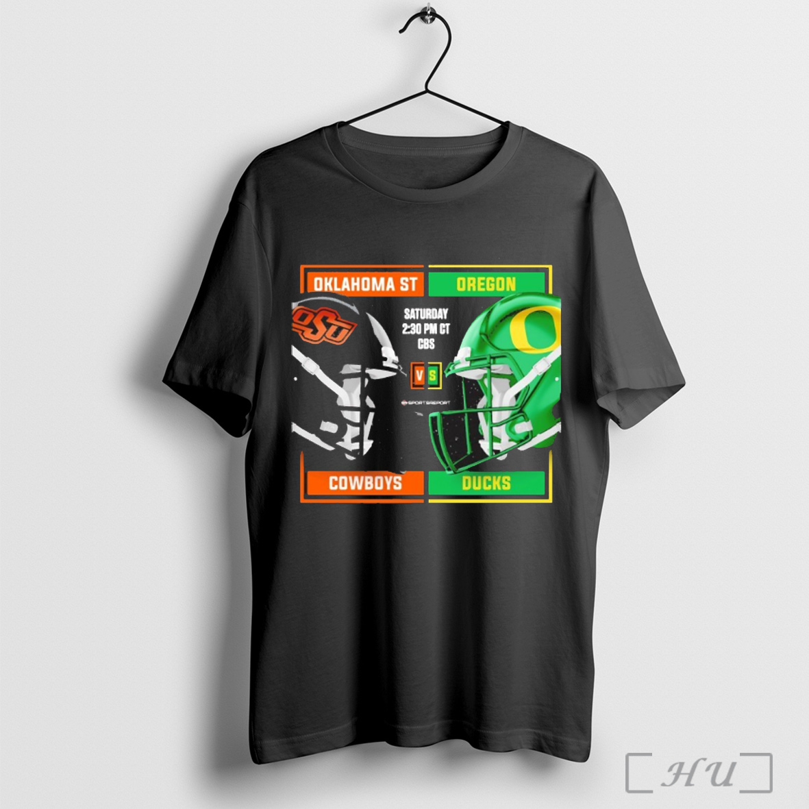 Officials Oklahoma State Cowboys Vs Oregon Ducks 2025 Gameday Football Matchup T Shirt Sweatshirt