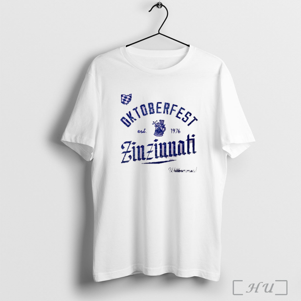 Officials Oktoberfest Zinzinnati Willkommen Est 1976 T Shirt Sweatshirt
