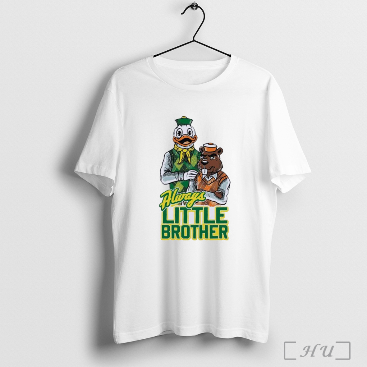 Officials Oregon Ducks Vs Oregon State Beavers Always Little Brother T Shirt Sweatshirt