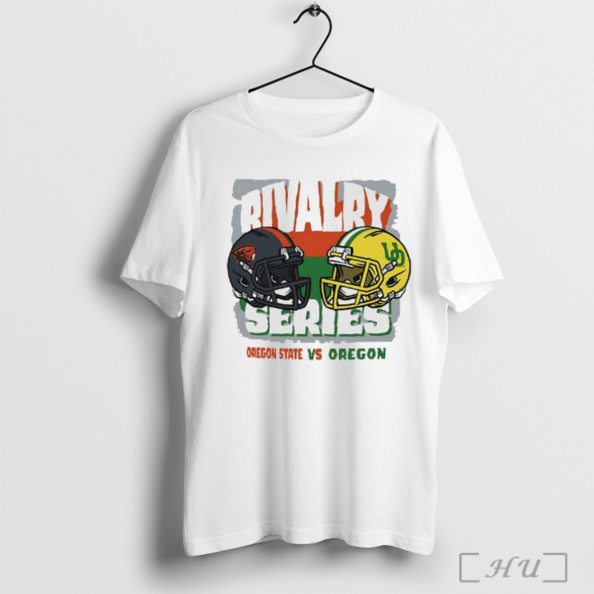 Officials Oregon State Beavers Vs Oregon Duck 2025 Ncaa Rivalry Series Helmet T Shirt Sweatshirt