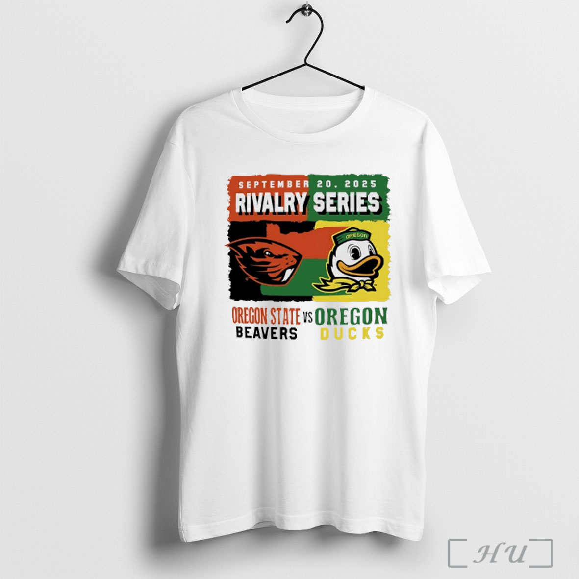 Officials Oregon State Beavers Vs Oregon Duck 2025 Rivalry Series T Shirt Sweatshirt
