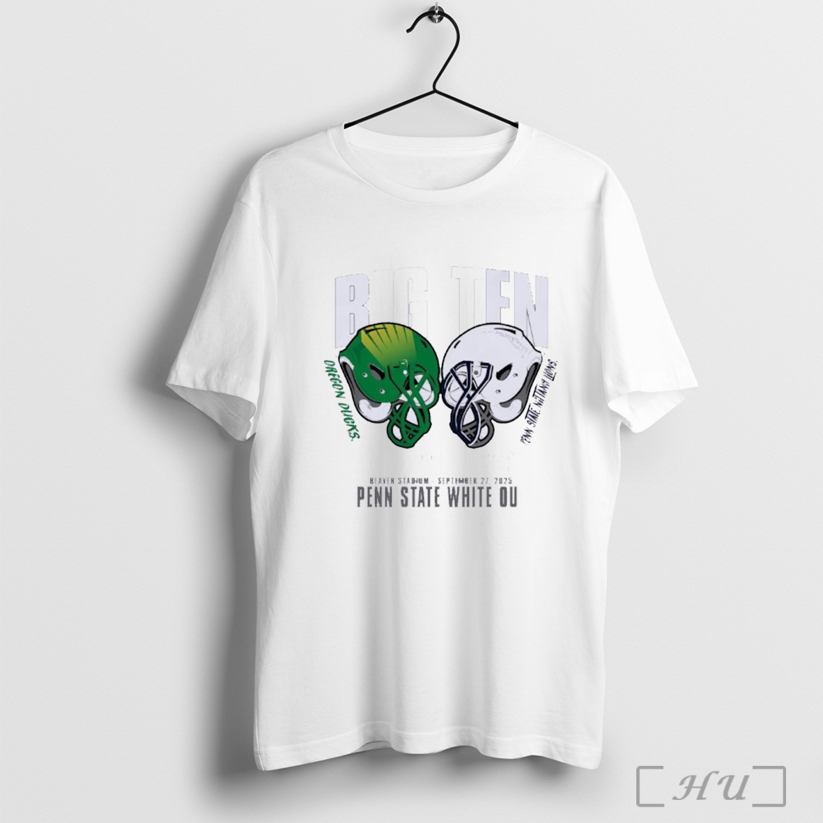 Officials Oregon Vs Penn State The Big Ten Showdown Head To Head 2025 T Shirt Sweatshirt