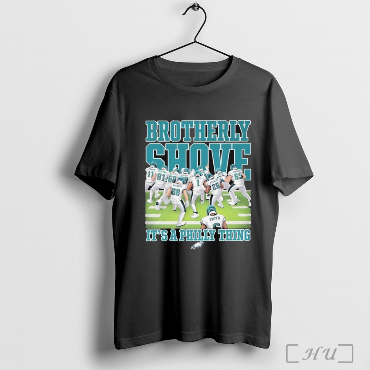 Officials Philadelphia Eagles Brotherly Shove Its A Philly Thing T Shirt Sweatshirt