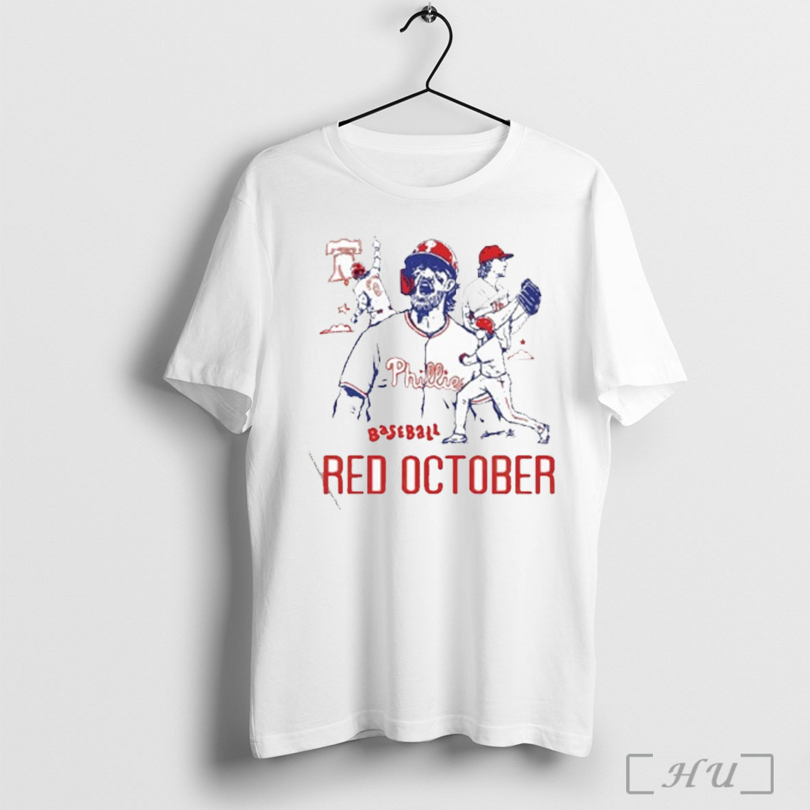 Officials Philadelphia Phillies Phanatic Red October Phillies Player T Shirt Sweatshirt