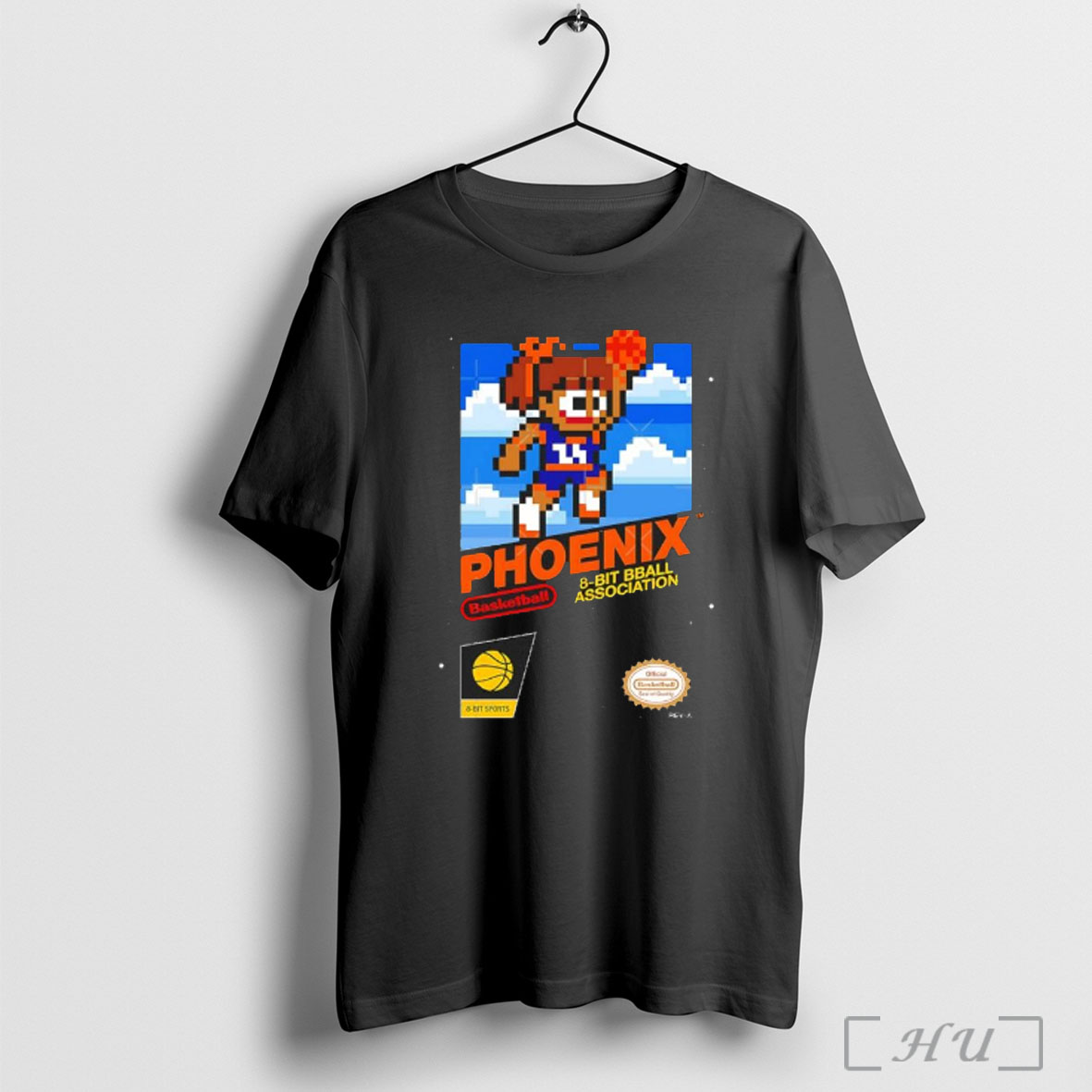 Officials Phoenix Mercury Basketball 8 Bit T Shirt Sweatshirt