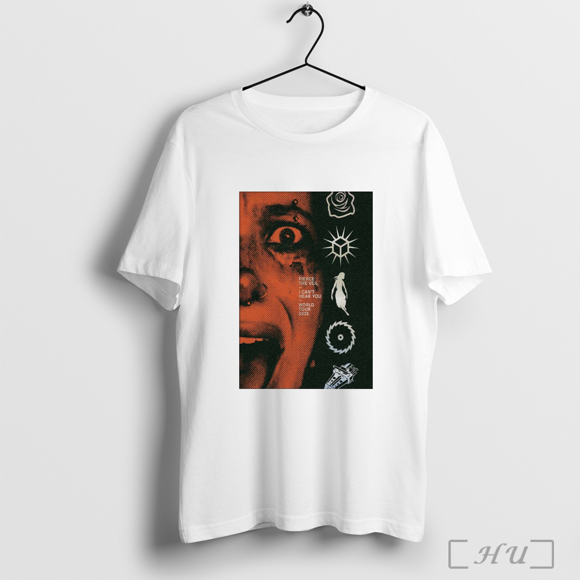 Officials Pierce The Veil I Cant Hear You World Tour 2025 T Shirt Sweatshirt