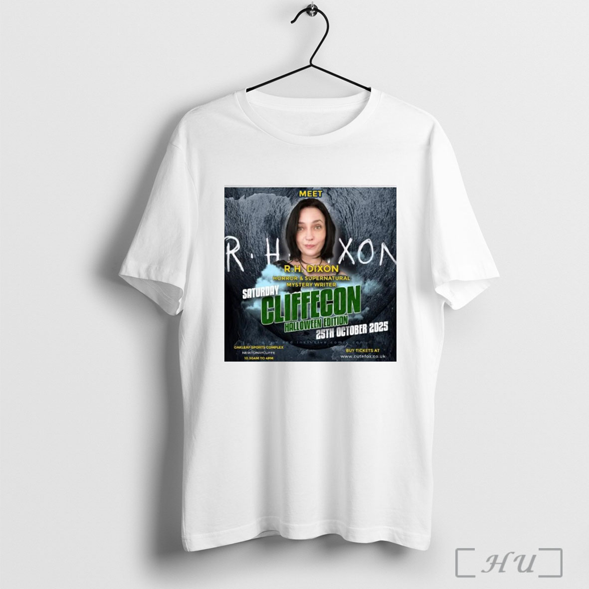 Officials R H Dixon Horror Supernatural Mystery Writer Saturday Cliffecon Halloween Edition 25th October 2025 T Shirt Sweatshirt