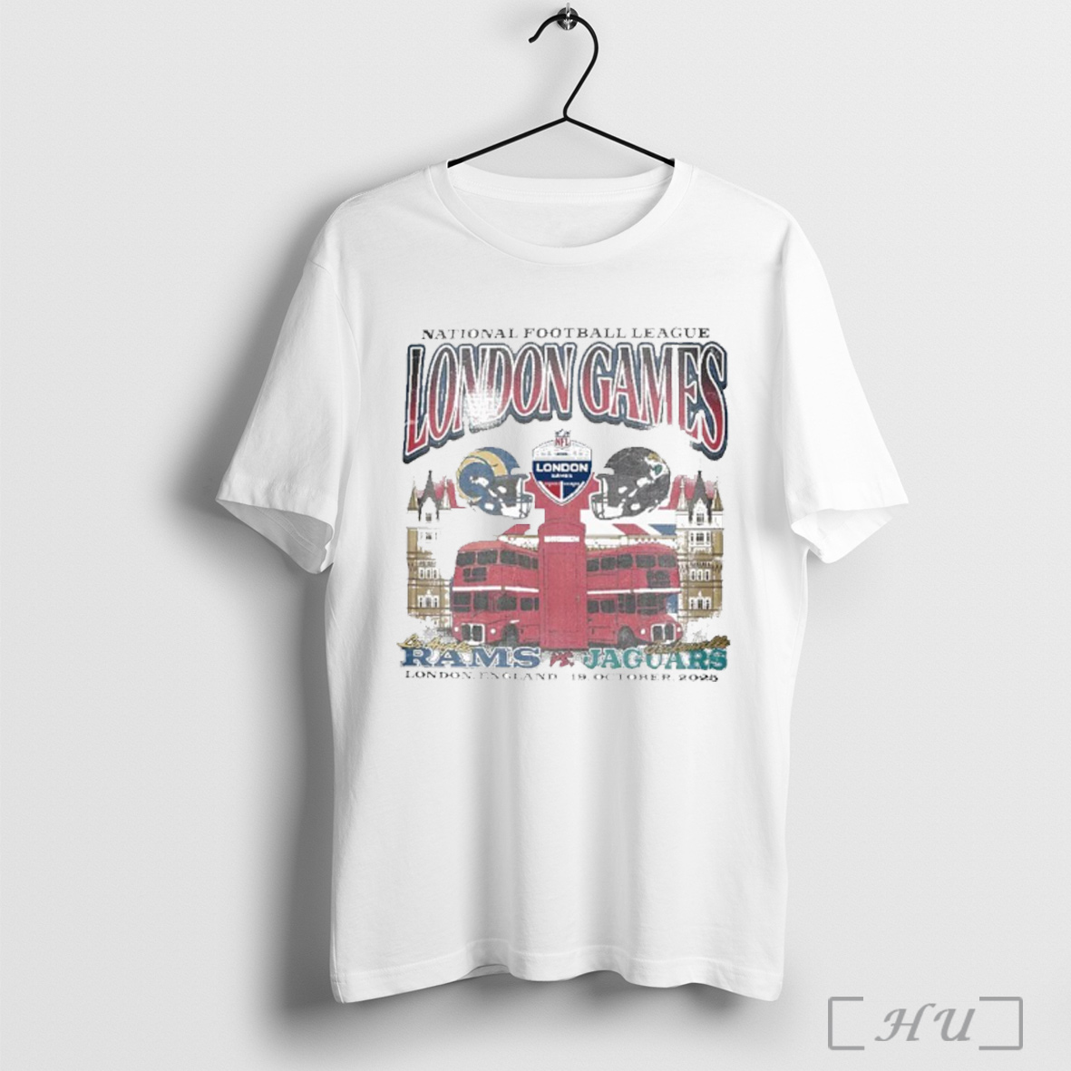 Officials Rams Vs Jaguars London Games 2025 T Shirt Sweatshirt