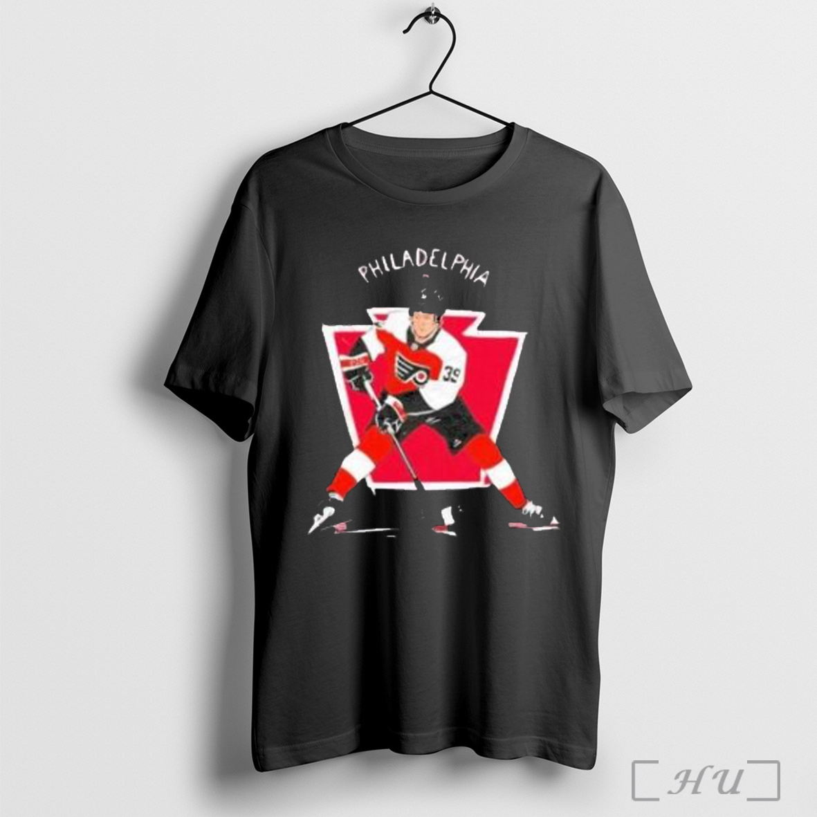 Officials Ray Emery No 39 Philadelphia Flyers Paint Fishing T Shirt Sweatshirt