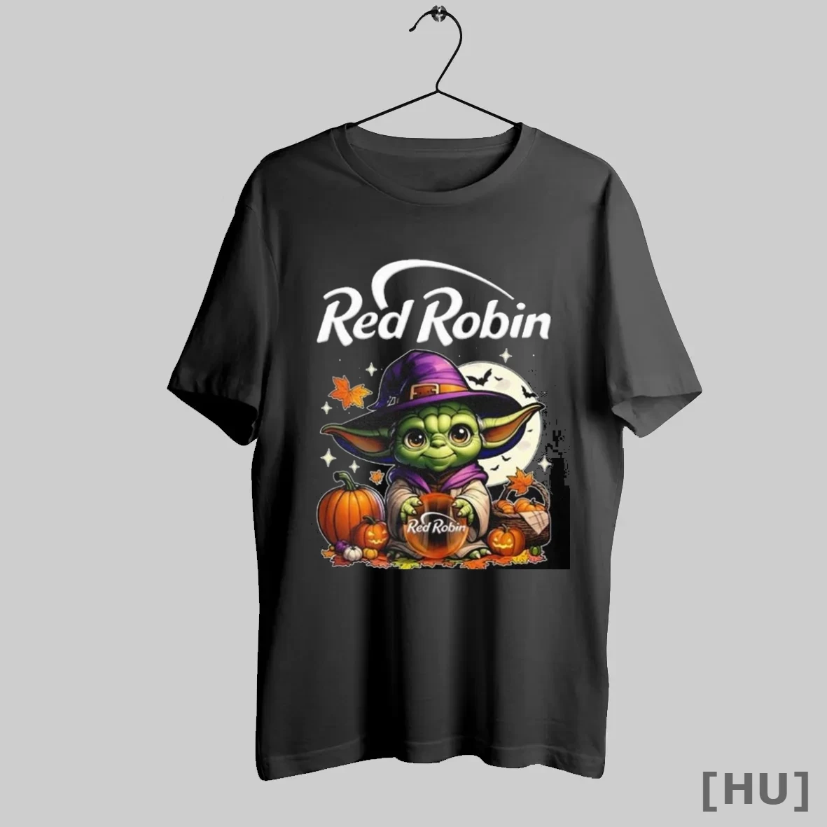 Officials Red Robin X Baby Yoda Witch Halloween 2025 T Shirt Sweatshirt