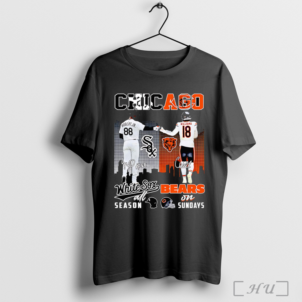 Officials Robert Jr And Williams Chicago White Sox All Season Chicago Bears On Sundays T Shirt Sweatshirt