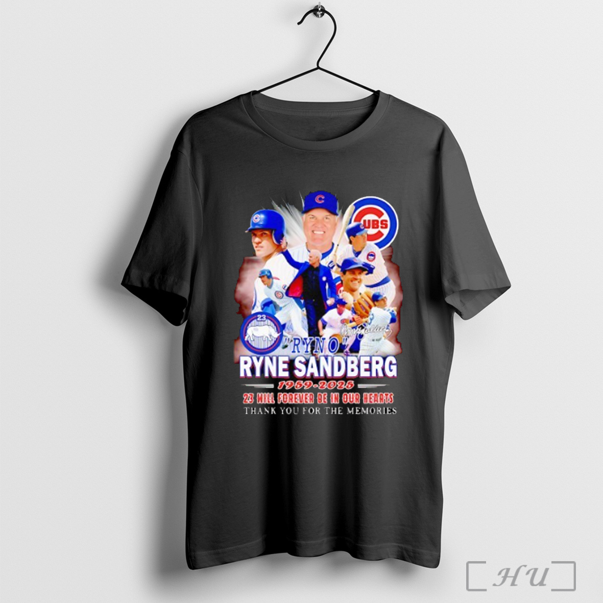 Officials Ryno Ryne Sandberg Chicago Cubs 1959 2025 Thank You For The Memories T Shirt Sweatshirt