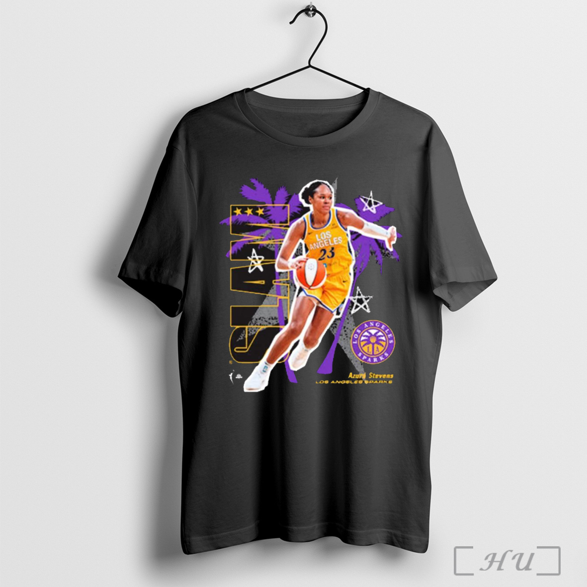 Officials Slam X Los Angeles Sparks Basketball Azura Stevens Graphic 2025 T Shirt Sweatshirt
