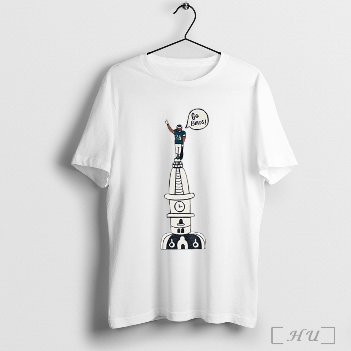 Officials Saquon Barkley Philadelphia Eagles Football Nfl Go Birds Cartoon T Shirt Sweatshirt