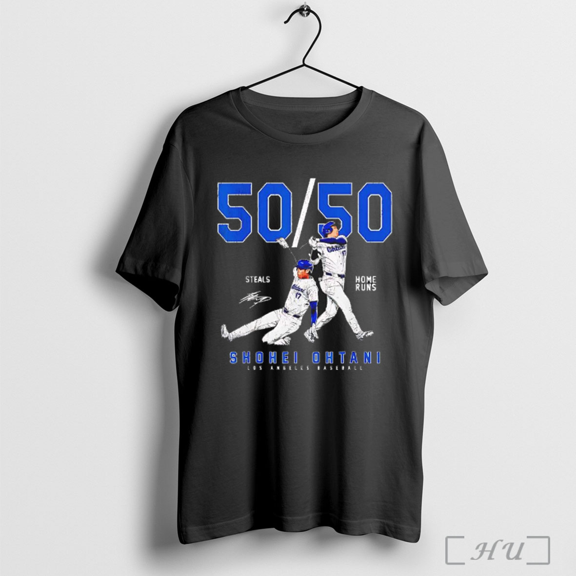 Officials Shohei Ohtani Los Angeles Dodgers Mlb 50 50 Legend Signature T Shirt Sweatshirt