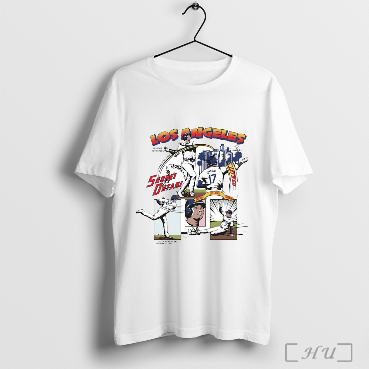 Officials Shohei Ohtani Lets Go Comic Los Angeles Dodgers T Shirt Sweatshirt