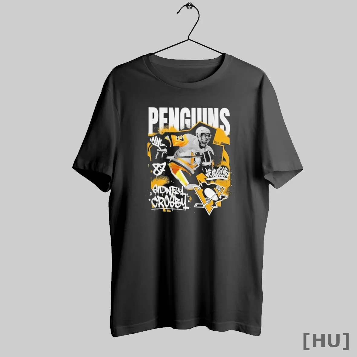 Officials Sidney Crosby Pittsburgh Penguins Photo Reel Graphic T Shirt Sweatshirt