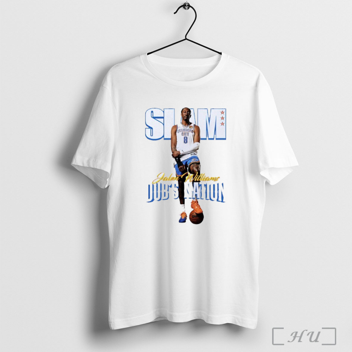 Officials Slam Jalen Williams Dubs Nation Oklahoma City Thunders Basketball T Shirt Sweatshirt