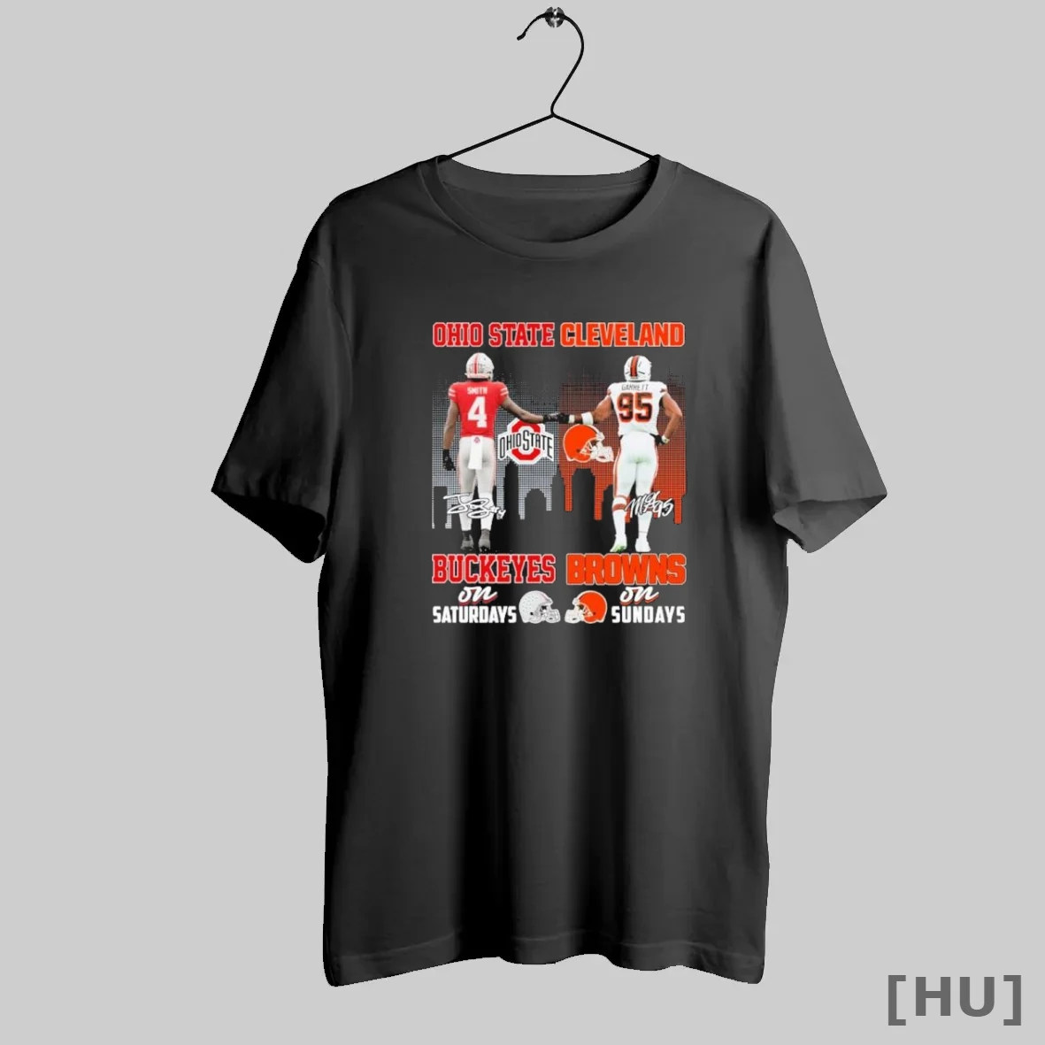 Officials Smith Ohio State On Saturdays And Garrett Browns On Sundays T Shirt Sweatshirt