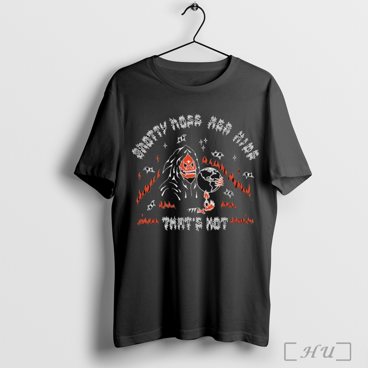 Officials Snotty Nose Rez Kids Thats Hot Grim Reaper Globe T Shirt Sweatshirt