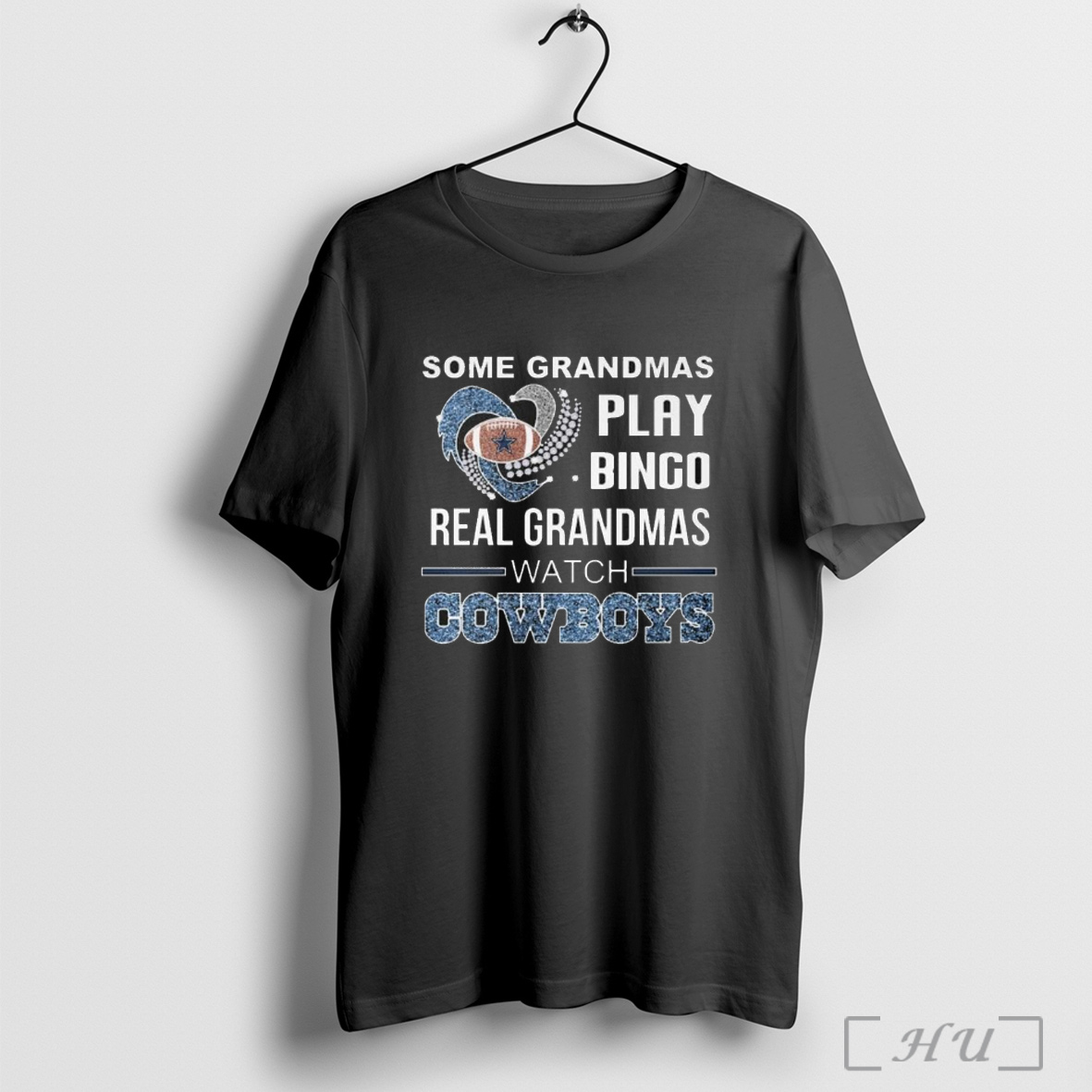 Officials Some Grandmas Play Bingo Real Grandmas Watch Dallas Cowboys T Shirt Sweatshirt