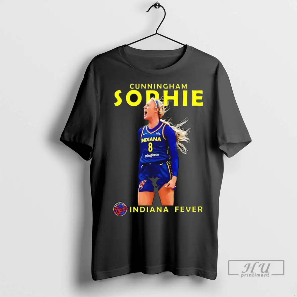 Officials Sophie Cunningham Indiana Fever Wnba Player Ladies T Shirts Sweatshirt