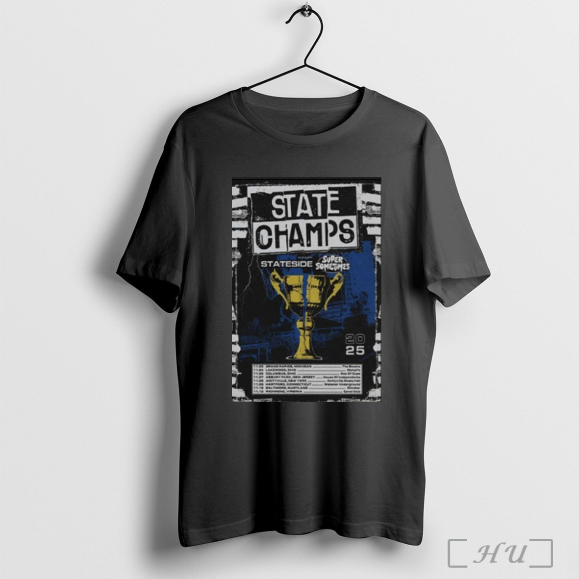 Officials State Champs 2025 Tour Dates T Shirt Sweatshirt