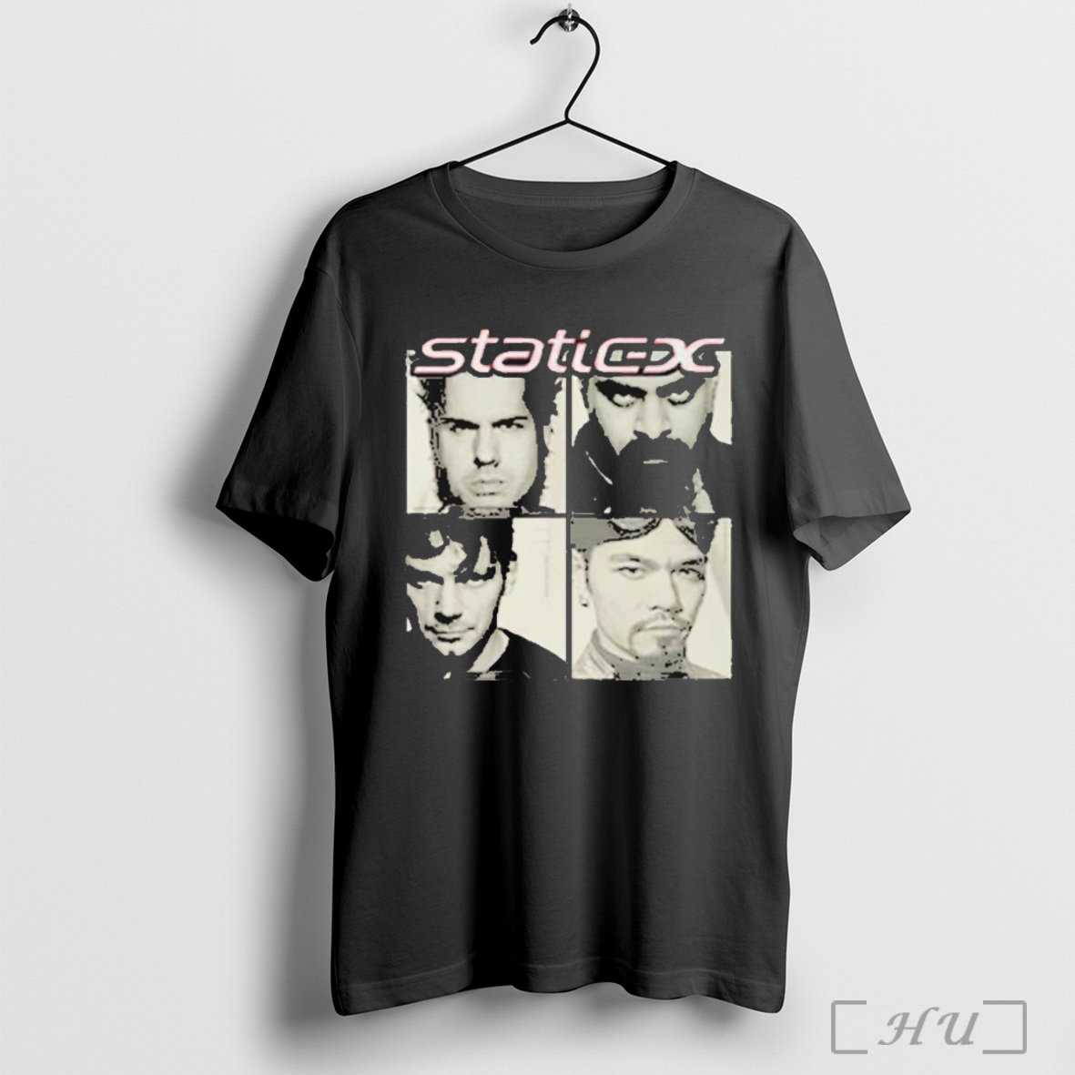 Officials Static X Wdt Square Faces T Shirt Sweatshirt