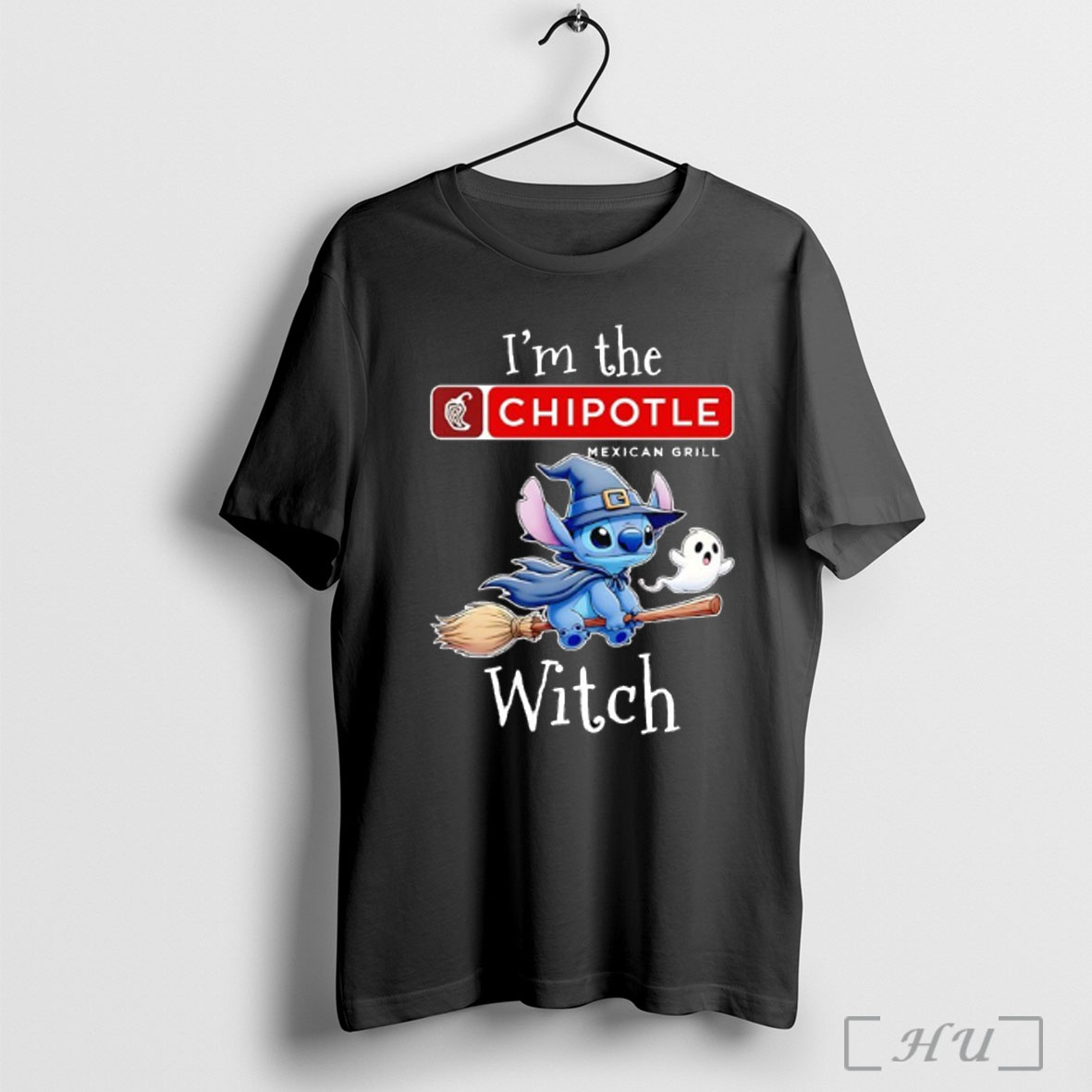 Officials Stitch Ghost Im The Chipotle Mexican Grill Witch Halloween T Shirt Sweatshirt
