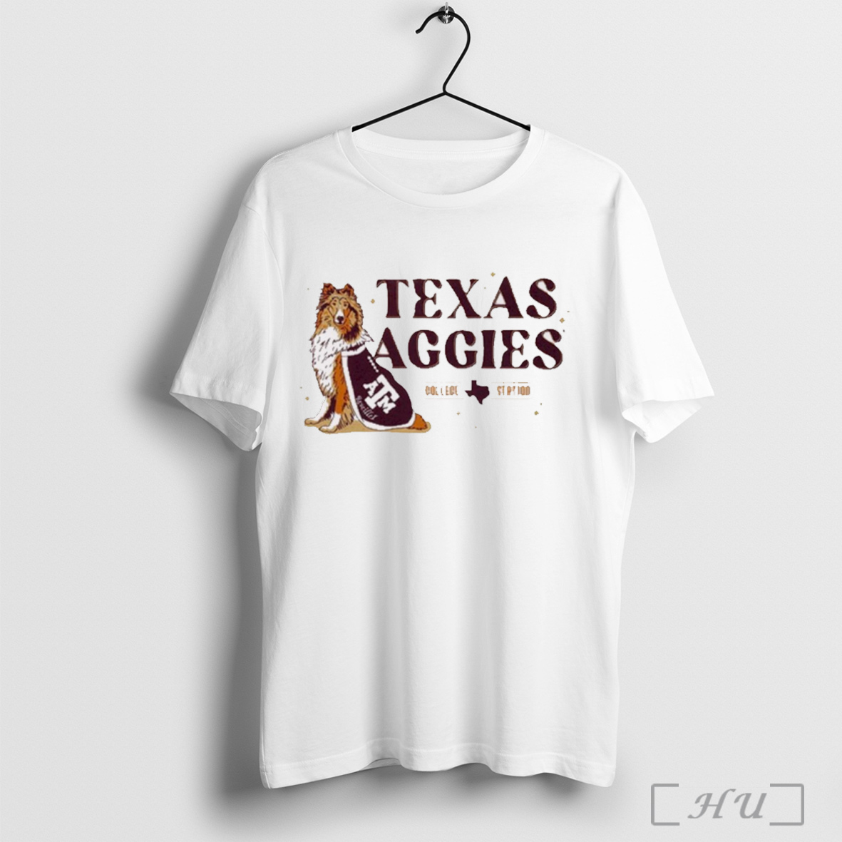 Officials Texas Am Aggies College Station Natural 2025 Painting T Shirt Sweatshirt