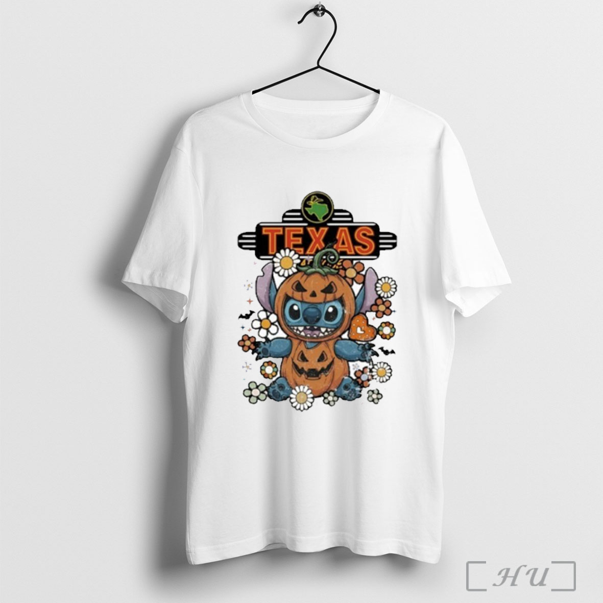 Officials Texas Roadhouse Stitch Halloween Pumpkin T Shirt Sweatshirt