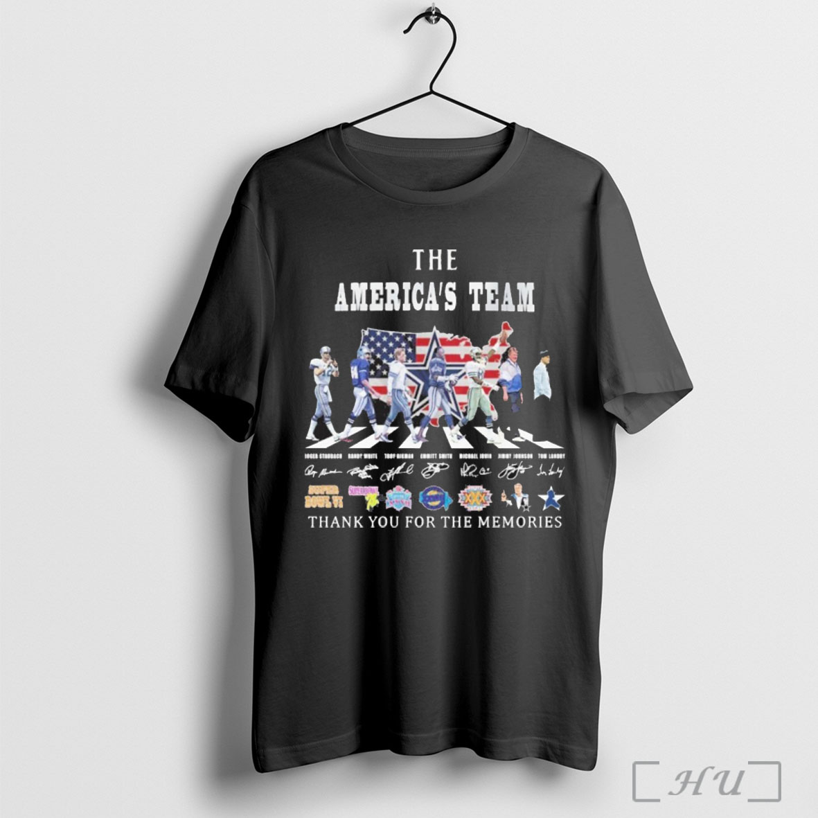 Officials The Americas Team Abbey Road Signature Thank You For The Memories T Shirt Sweatshirt