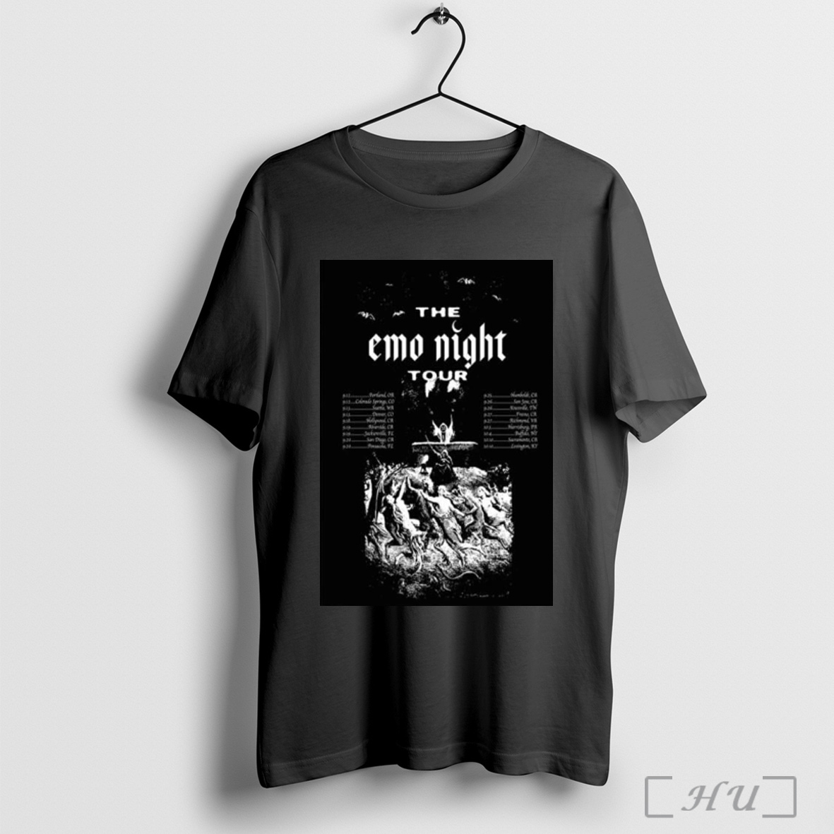 Officials The Emo Night Tour 2025 T Shirt Sweatshirt