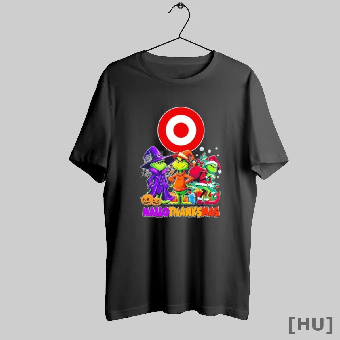 Officials The Grinch Target Logo Hallothanksmas T Shirt Sweatshirt