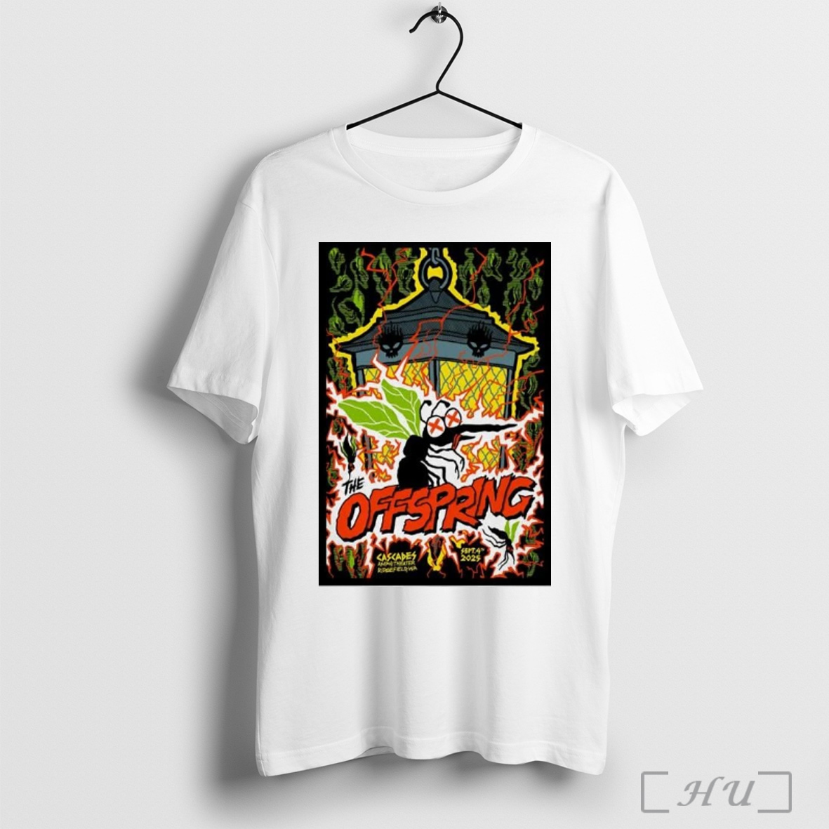 Officials The Offspring At Cascades Amphitheater In Ridgefield Wa On Sept 4 2025 Poster T Shirt Sweatshirt