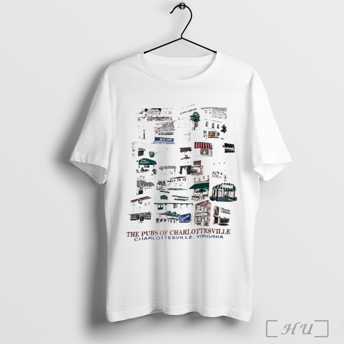 Officials The Pubs Of Charlottesville 1992 T Shirt Sweatshirt