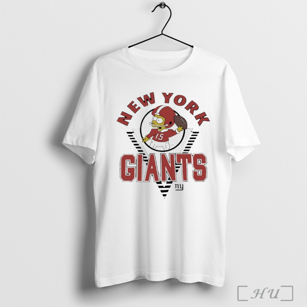 Officials The Simpsons Bart X New York Giants Nfl 2025 T Shirt Sweatshirt