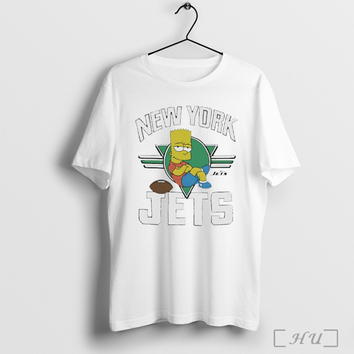 Officials The Simpsons Bart X New York Jets Nfl 2025 T Shirt Sweatshirt