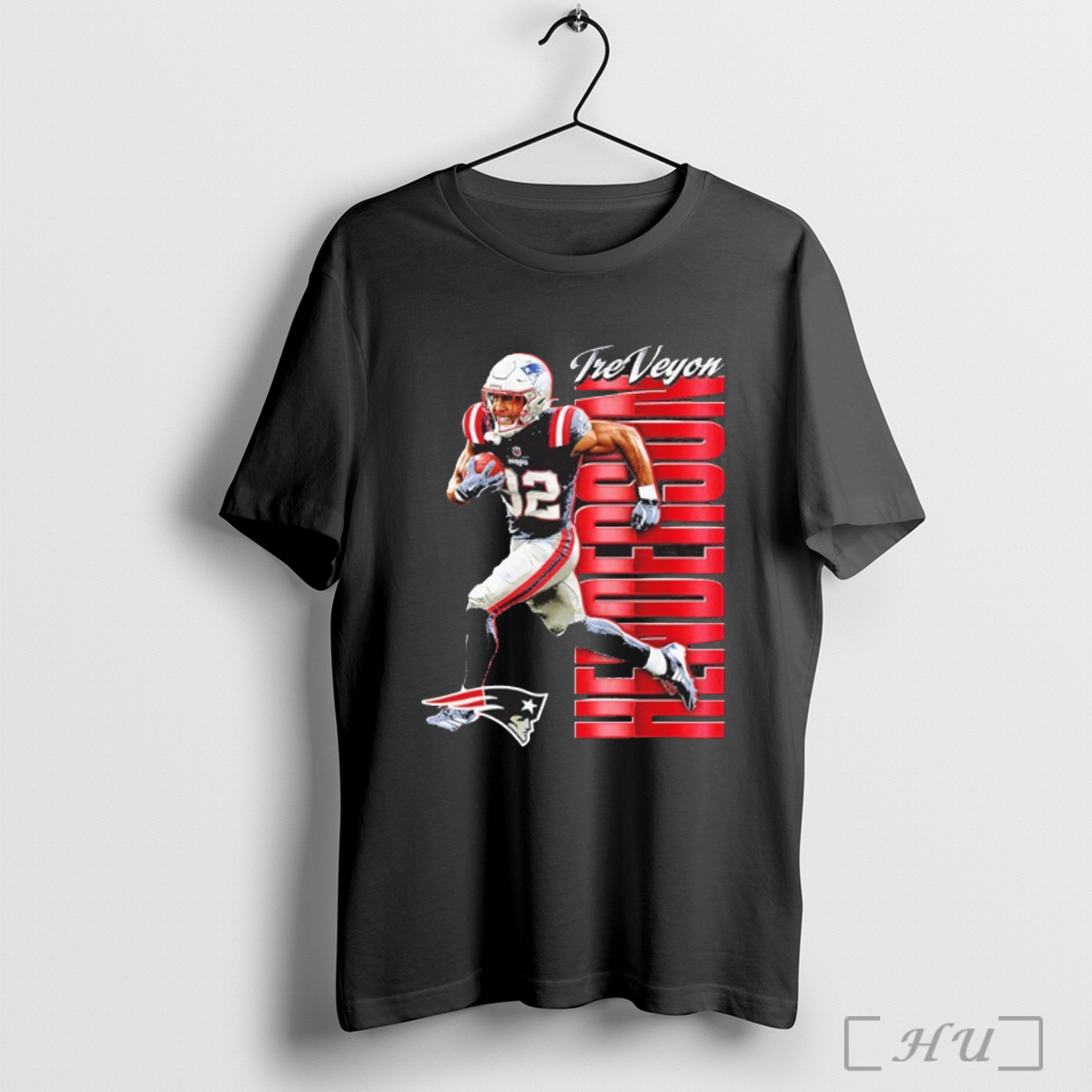 Officials Treveyon Henderson New England Patriots Celebration Player T Shirt Sweatshirt