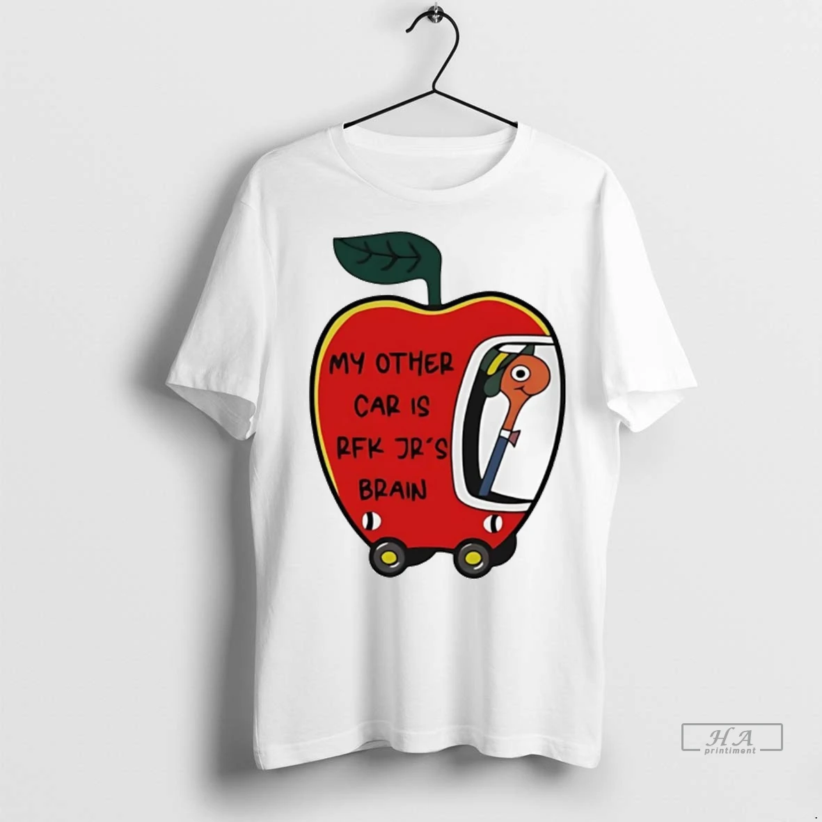 Officials Trendy Lowly Worms Applecar My Other Car Is Rfk Jrs Brain Shirt Sweater