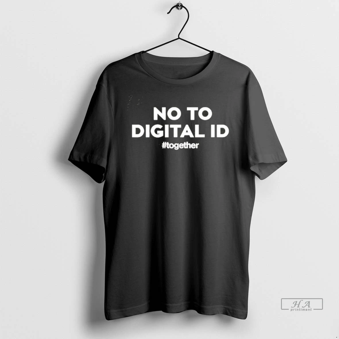 Officials Trendy No To Digital Id Together Tee Shirt Sweater