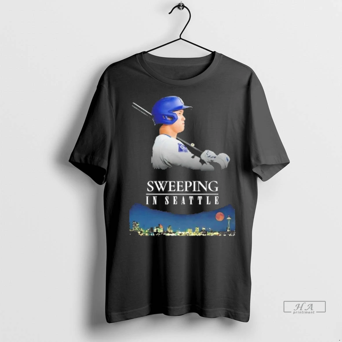 Officials Trendy Shohei Ohtani Sweeping In Seattle Shirt Sweater