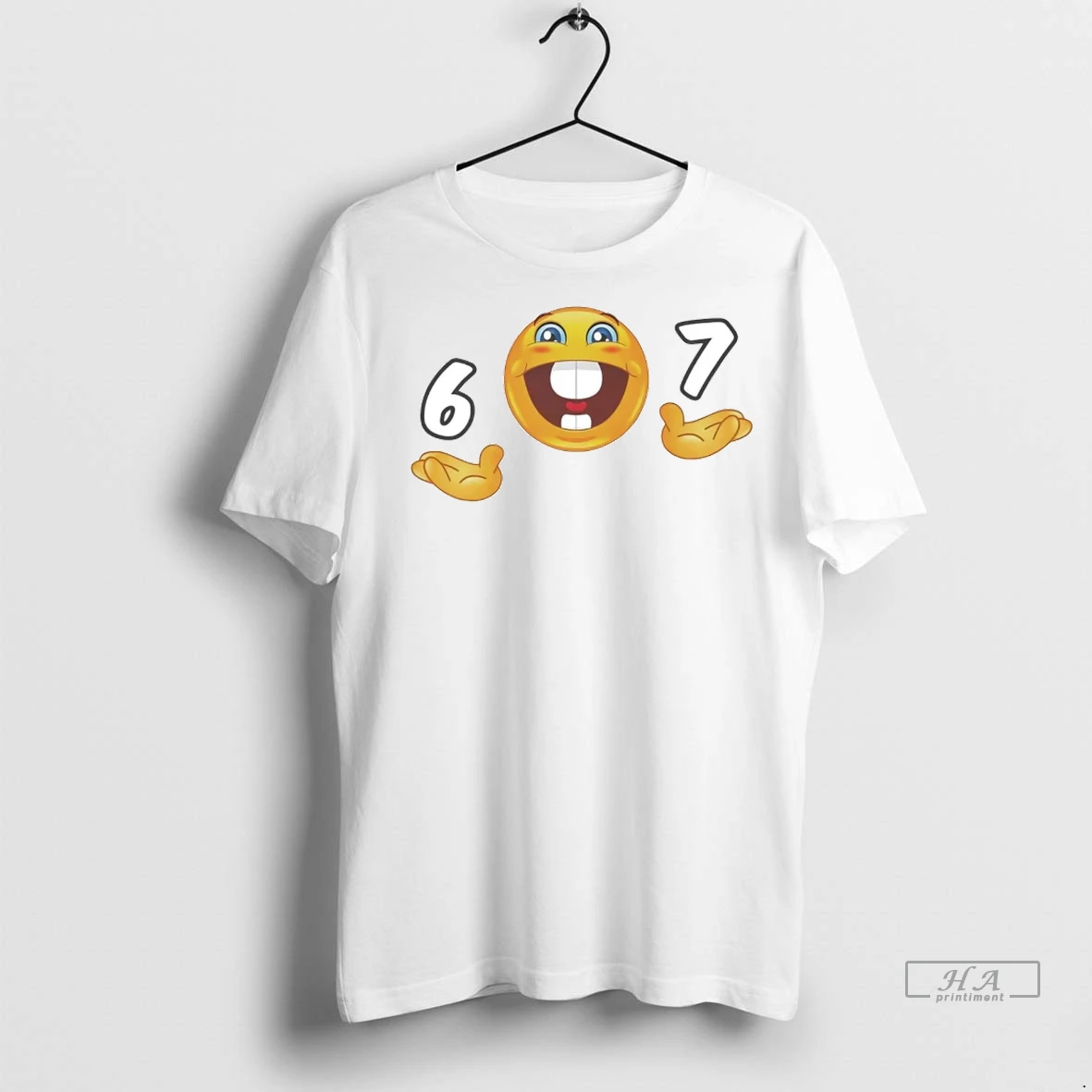 Officials Trendy Smiley Emoji 6 Or 7 Shirt Sweater