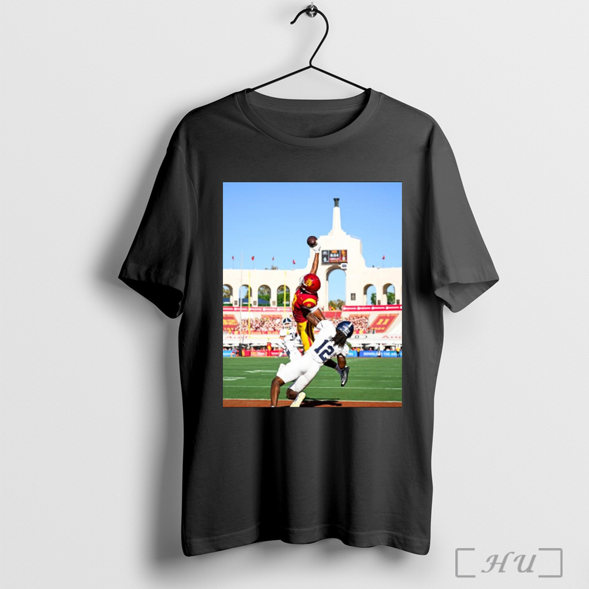 Officials Usc Jakobi Lanes One Handed Touchdown Grab Lights Up The Coliseum T Shirt Sweatshirt