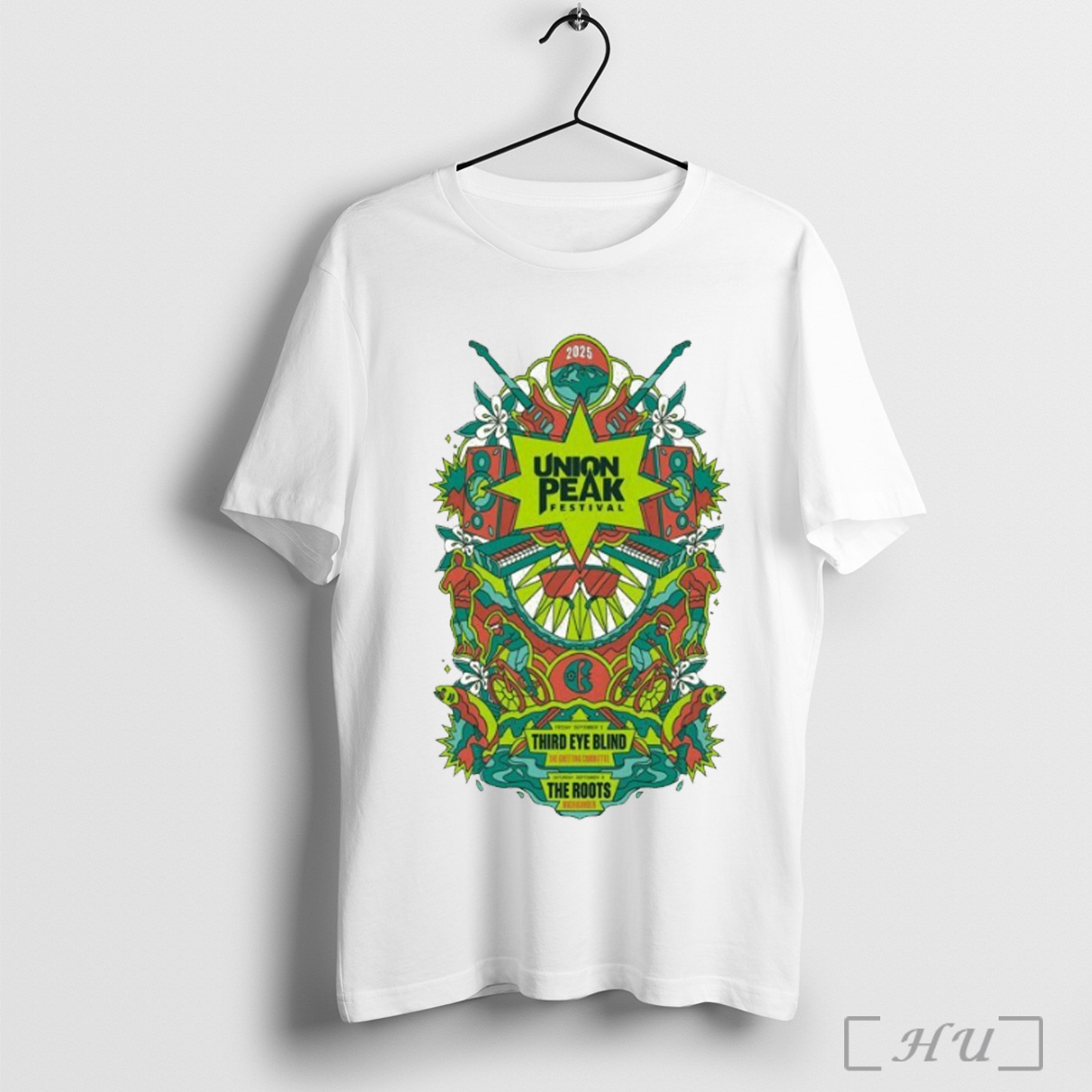 Officials Union Peak Festival Third Eye Blind The Roots 2025 T Shirt Sweatshirt