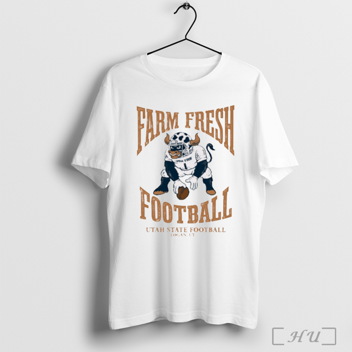 Officials Utah State Aggies Football Farm Fresh Football Logan Ut Mascot 2025 T Shirt Sweatshirt