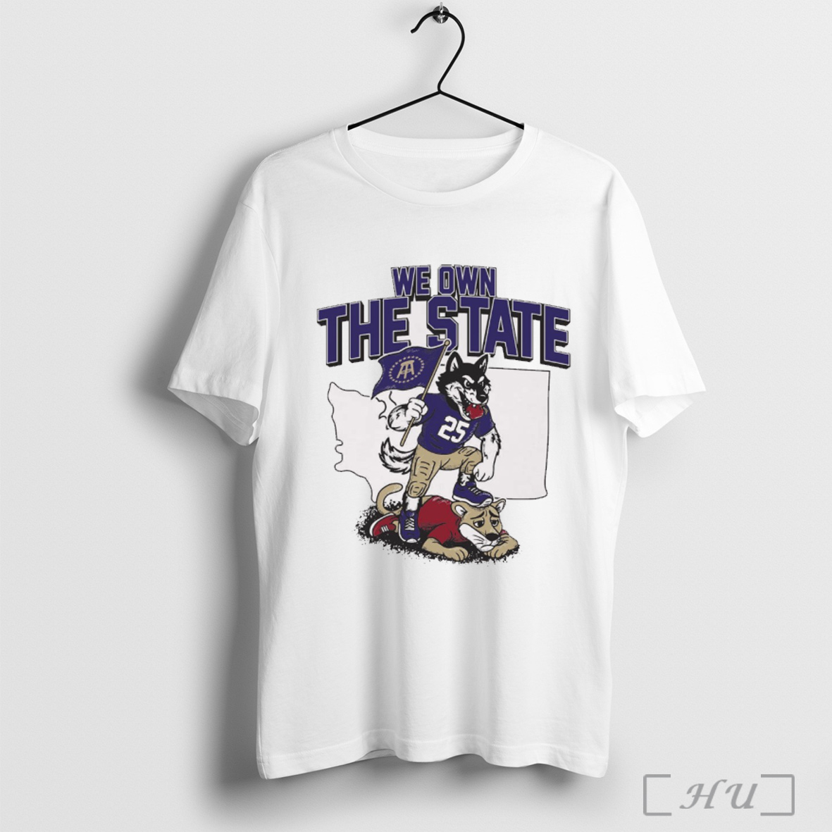 Officials We Own The State Tcu Horned Frogs Vs Smu Mustangs Mascot T Shirt Sweatshirt