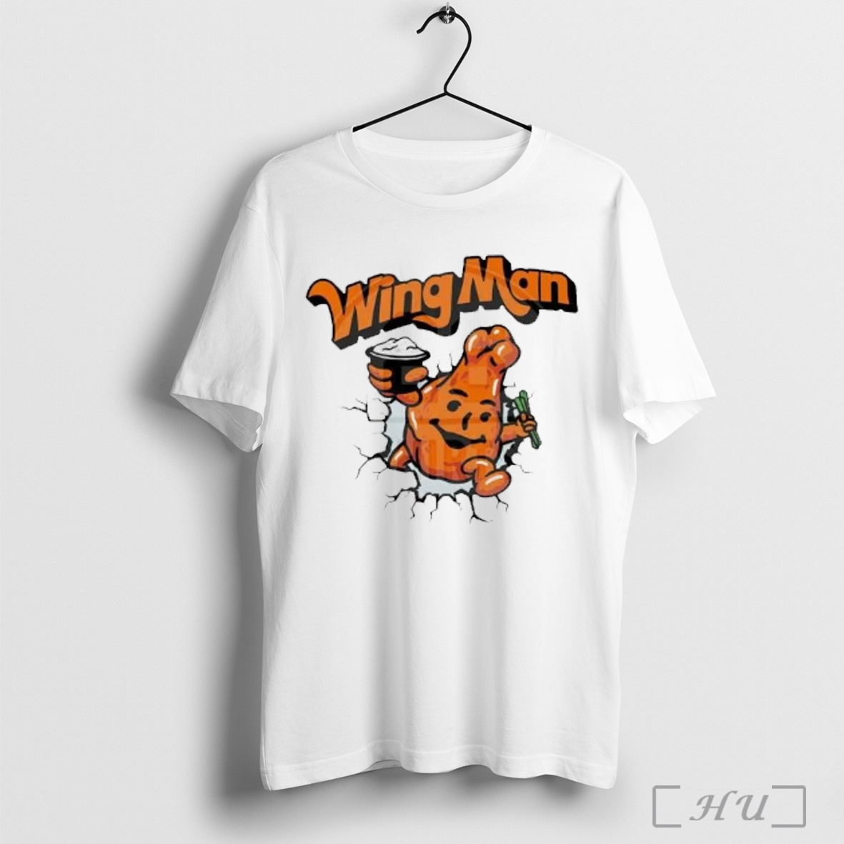 Officials Wingman Buffalo Wings Graphic T Shirt Sweatshirt