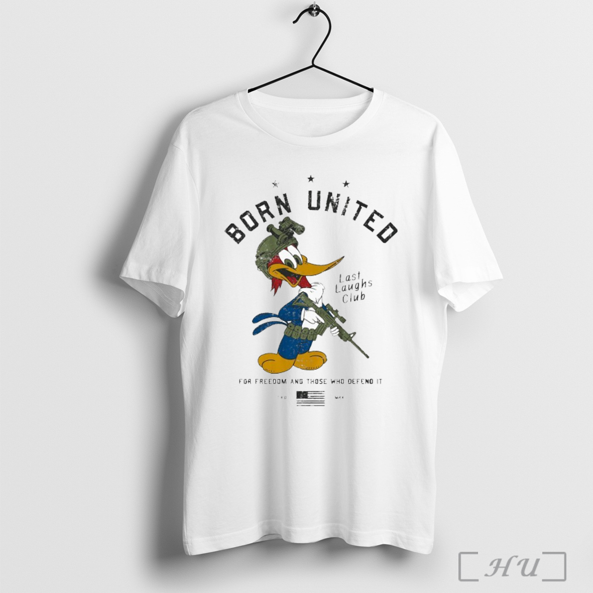Officials Woody Woodpecker Born United Last Laughs Club For Freedom And Those Who Defend It T Shirt Sweatshirt