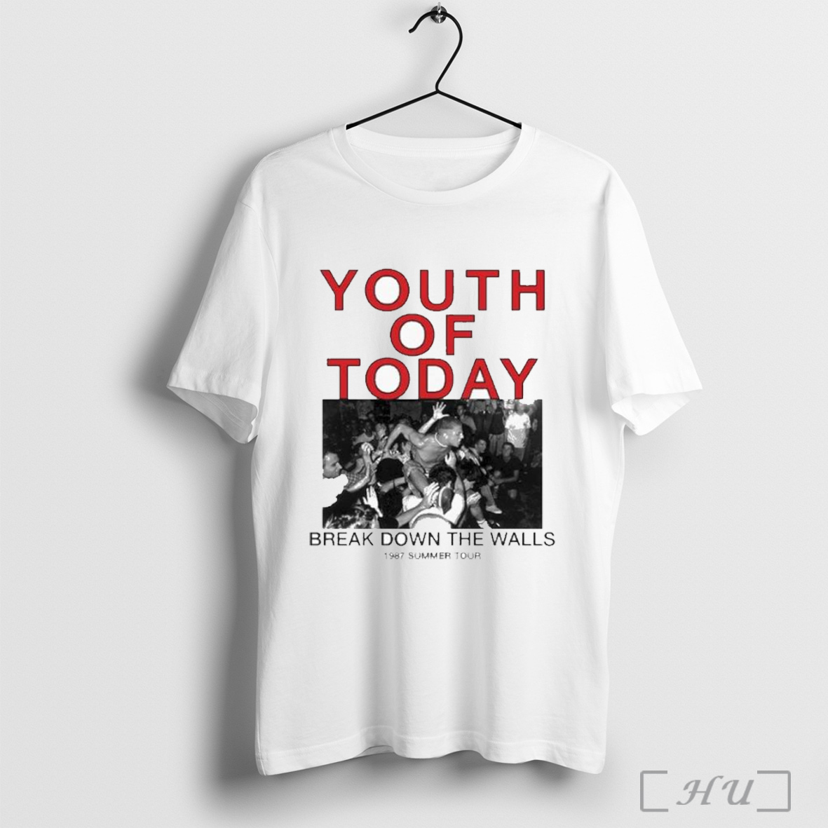 Officials Youth Of Today Break Down The Walls 1987 Summer Tour T Shirt Sweatshirt